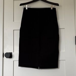 Banana Republic Classic Black Pencil Skirt